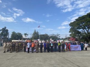 กิจกรรมการปล่อยแถวรณรงค์ประชาสัมพันธ์การป้องกันและลดอุบัติเหตุทางถนนช่วงเทศกาลปีใหม่ พ.ศ.2567