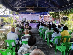 ข้าราชการตำรวจชุดชุมชนและมวลชนสัมพันธ์ สภ.เวียงป่าเป้า จังหวัดเชียงราย ได้ร่วมกิจกรรมการประเมินผลงานการจัดสรรต้นแบบและผู้ใหญ่บ้านผลงานยอดเยี่ยม ตามนโยบายของจังหวัดเชียงราย