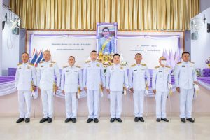 พ.ต.อ.นฤทธิ์ เกิดดี ผกก.สภ.เวียงป่าเป้า พร้อมด้วยข้าราชการตำรวจ สภ.เวียงป่าเป้า ร่วมพิธีทำบุญตักบาตร เนื่องในวันเฉลิมพระชนมพรรษา สมเด็จพระนางเจ้าสุทิดา พัชรสุธาพิมลลักษณ พระบรมราชินี