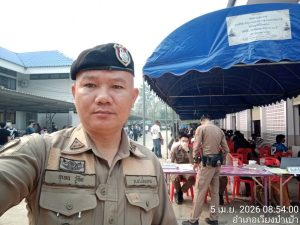 อำนวยความสะดวกด้านการจราจร ตลอดถึง ความปลอดภัยในงานฝ่ายปกครองอำเภอเวียงป่าเป้า การตรวจเลือกทหารกองเกินเข้าประจำการ ประจำปี 2569 ณ ที่ว่าการอำเภอเวียงป่าเป้า